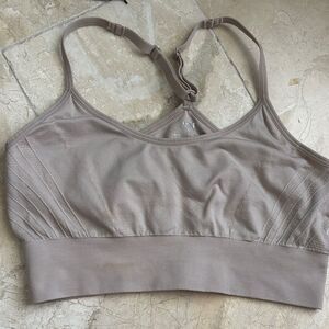 Women's Taupe Sports Bra profit size medium